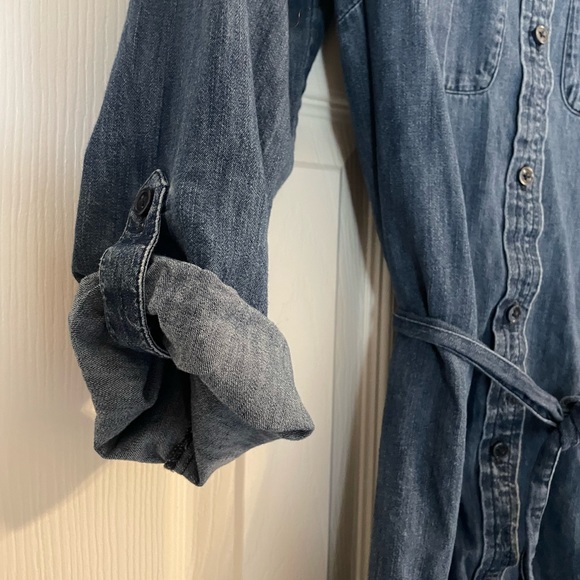 Ann Taylor LOFT Chambray Denim Dress - Picture 2 of 5